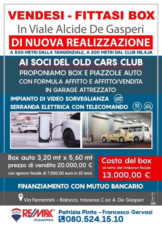 convenzioni old cars club remax